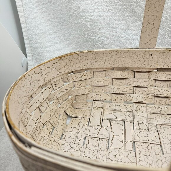 Workshops Gerald E. Henn Crackle Basket Special Collector’s Edition Mother’s Day - Picture 5 of 6